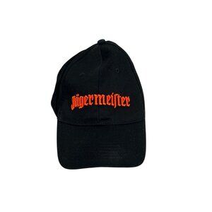 Jagermeister‎ Black Logo Promo Baseball Hat Cap Adjustable OSFM